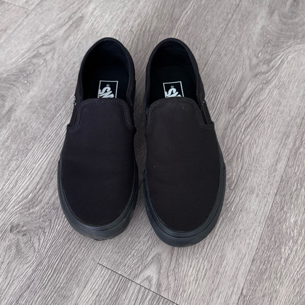 Vans Women’s Classic Black Slip-Ons